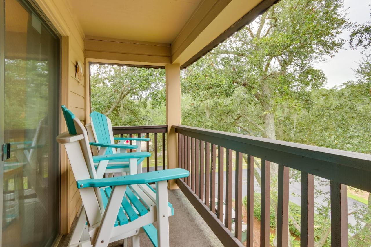 Hilton Head Condo With Balcony And Pool, Walk To Beach Хилтон-Хед-Айленд Экстерьер фото